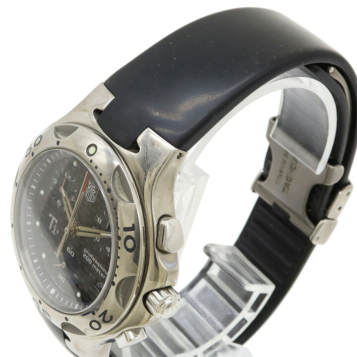 楽天市場】TAG Heuer タグ ホイヤー キリウム ブラックカーボン文字盤 