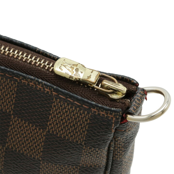 楽天市場】LOUIS VUITTON ルイ ヴィトン ダミエ ポシェット アクセ 