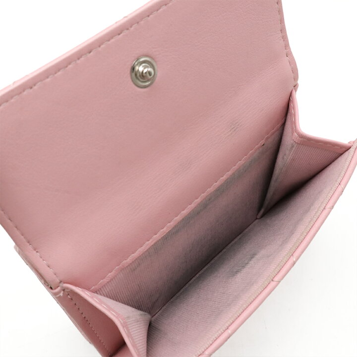 楽天市場】CHANEL シャネル マトラッセ ココマーク 3つ折財布 三つ折り  