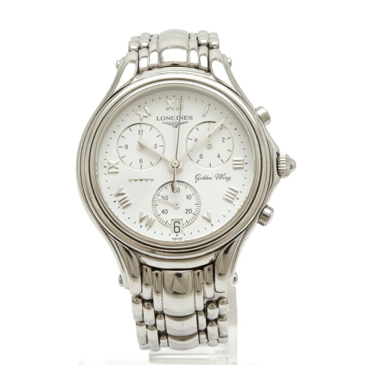 楽天市場】LONGINES ロンジン ゴールデンウィング クロノグラフ 