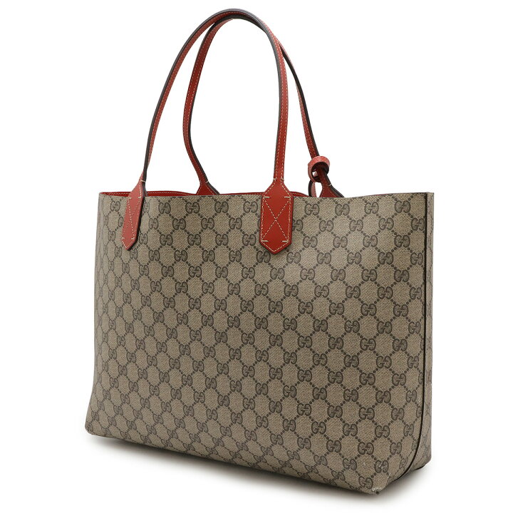 楽天市場】GUCCI グッチ GGスプリーム リバーシブル トートバッグ 