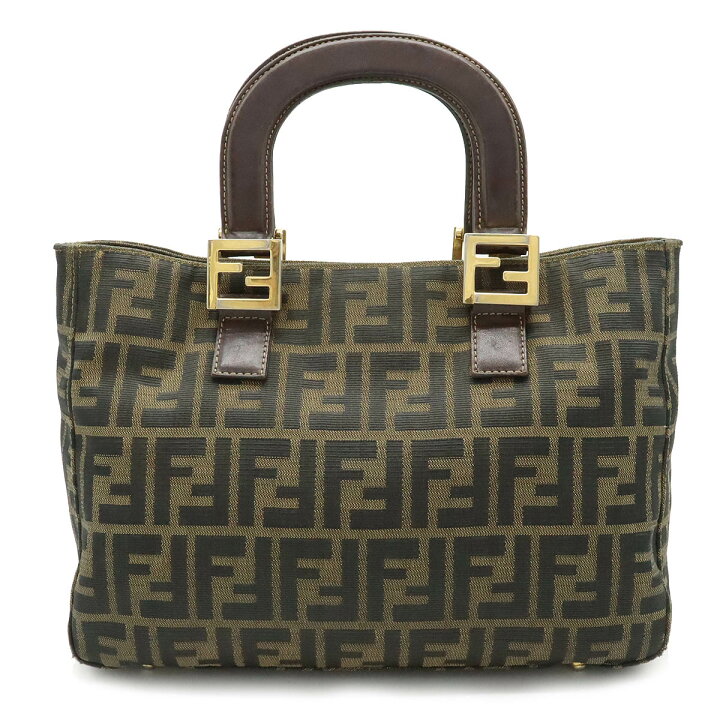 楽天市場】FENDI フェンディ ズッカ柄 トートバッグ ハンドバッグ  