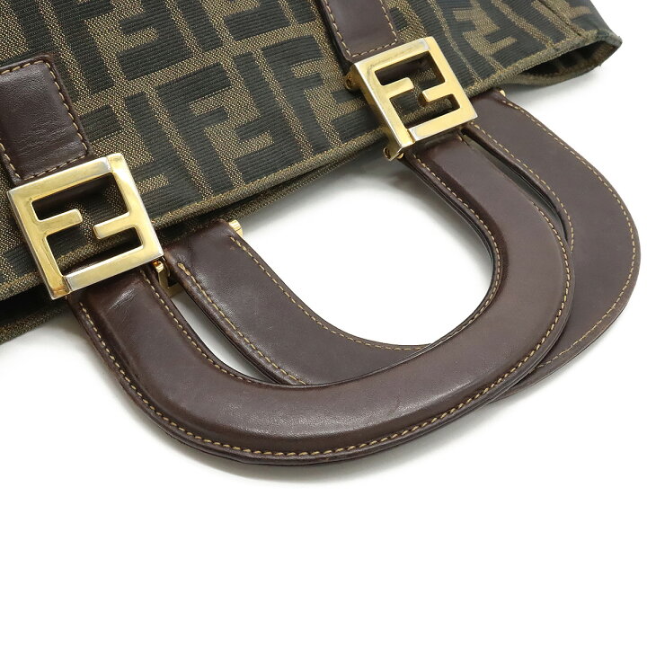 楽天市場】FENDI フェンディ ズッカ柄 トートバッグ ハンドバッグ  