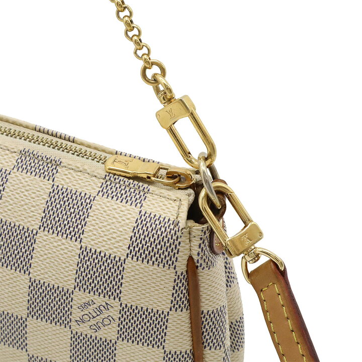 楽天市場】LOUIS VUITTON ルイ ヴィトン ダミエアズール エヴァ  