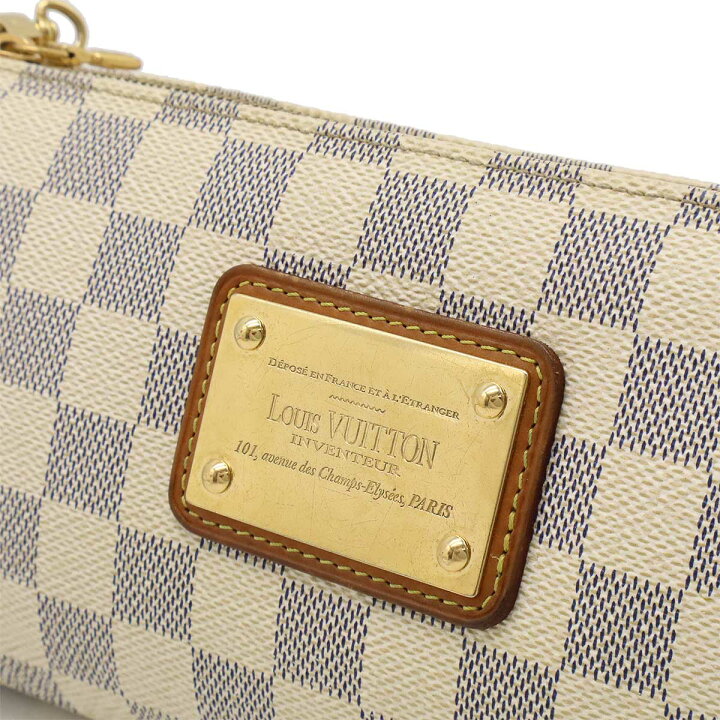 楽天市場】LOUIS VUITTON ルイ ヴィトン ダミエアズール エヴァ  