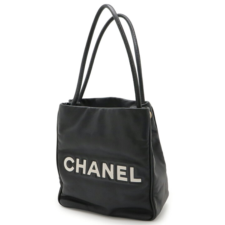 楽天市場】CHANEL シャネル カメリア ロゴ トートバッグ ショルダー 