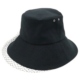 【アパレル】Christian Dior クリスチャン ディオール オブリーク TEDDY-D ボブハット バケットハット 帽子 ポリエステル ブラック #59 95TDD924G130 【中古】