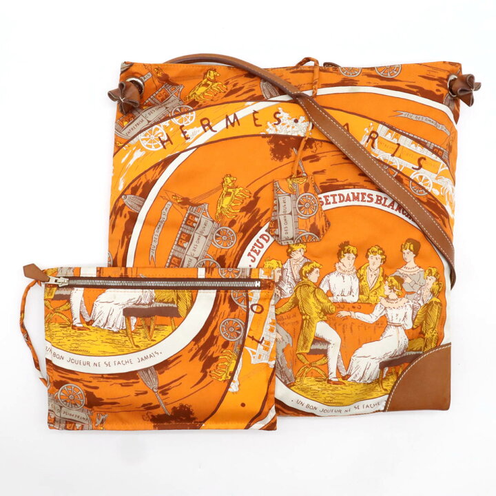 楽天市場】HERMES エルメス シルキーシティPM ショルダーバッグ  