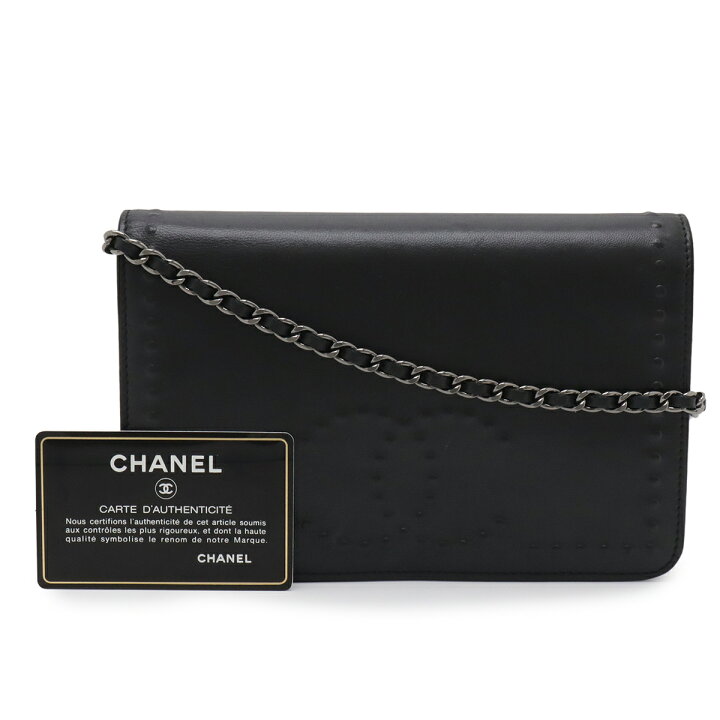 楽天市場】CHANEL シャネル ココマーク チェーンウォレット ショルダー 