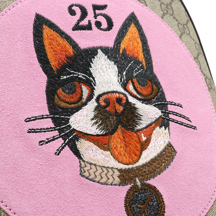 楽天市場】GUCCI グッチ GGスプリーム BOSCO ボスコ アップリケ 犬  