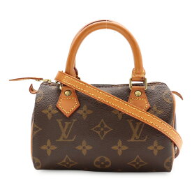 LOUIS VUITTON ルイ ヴィトン モノグラム ミニスピーディ ハンドバッグ ミニバッグ ポーチ 小物入れ 2WAY ショルダーバッグ M41534 【中古】