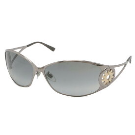 BVLGARI ブルガリ トンドサン サングラス アイウェア スモークグラデーション メタルフレーム シルバー 66□13 120 657 220/11 【中古】