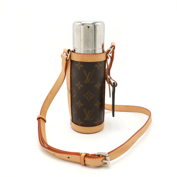 楽天市場】LOUIS VUITTON ルイ ヴィトン モノグラム フラスク ホルダー 