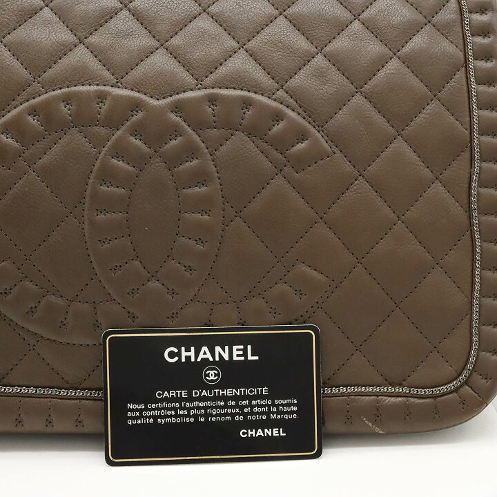 楽天市場】CHANEL シャネル ココマーク マトラッセ ショルダーバッグ 