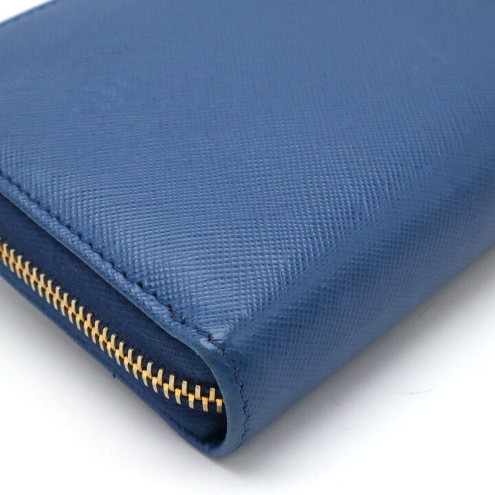 楽天市場】PRADA プラダ SAFFIANO FIOCCO リボン ラウンドファスナー  