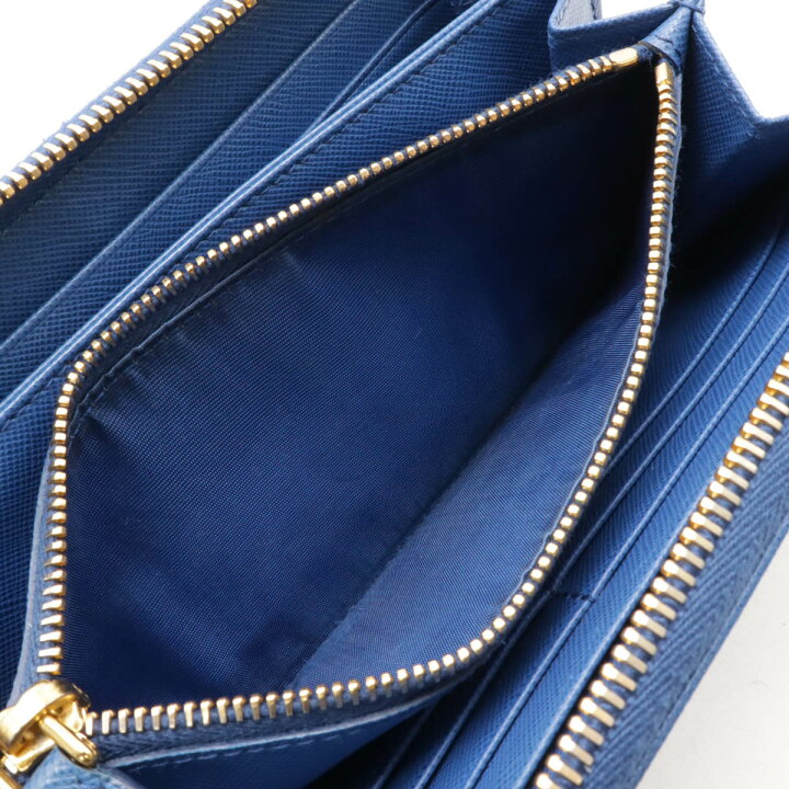 楽天市場】PRADA プラダ SAFFIANO FIOCCO リボン ラウンドファスナー  