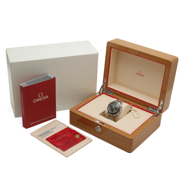 楽天市場】OMEGA オメガ スピードマスター グレー/ブラック文字盤  