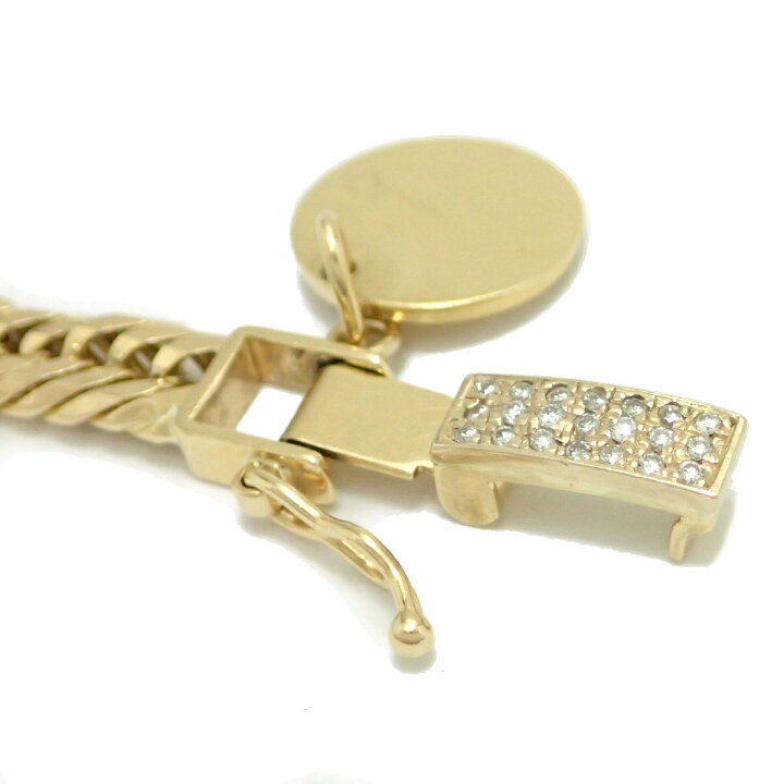 楽天市場】KIHEI 喜平 キヘイ ブレスレット K18 18金 ゴールド D0.77  