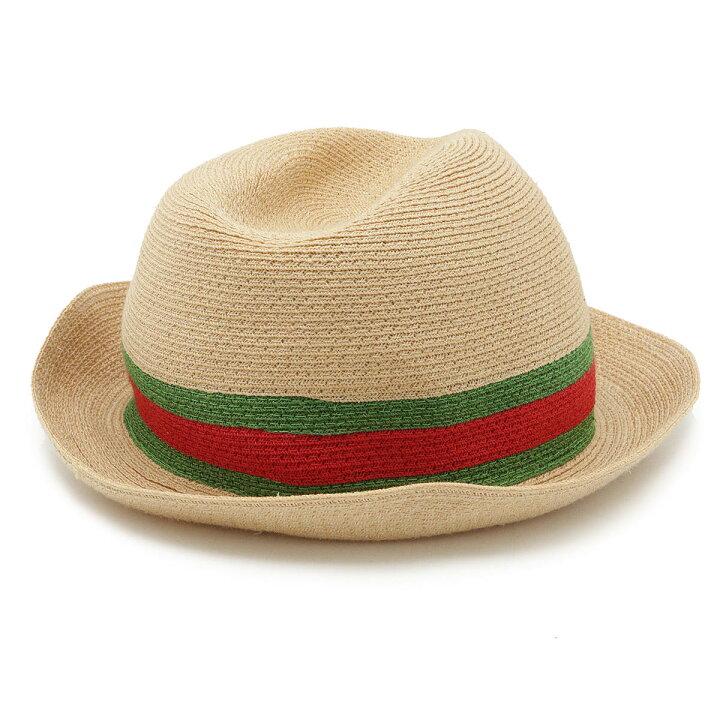 楽天市場】【アパレル】GUCCI グッチ ウェブ シェリーライン ストロー  