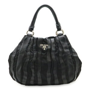 PRADA プラダ BR2311 トートバッグ ナイロン×レザー NERO 黒  