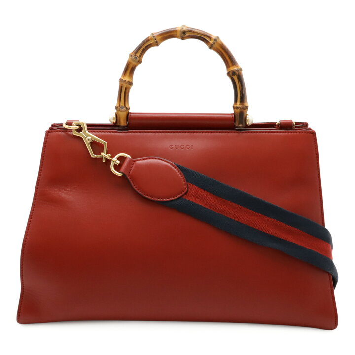 楽天市場】GUCCI グッチ ニムフェア バンブー ハンドバッグ 2WAY 