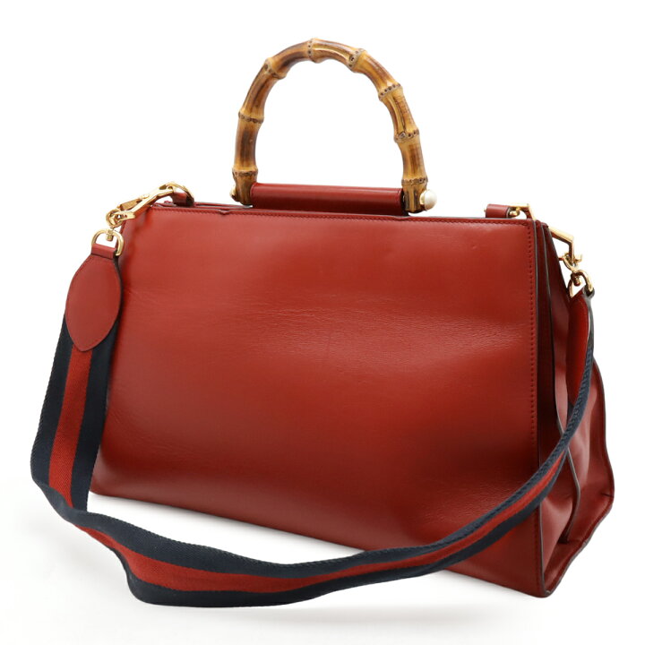 楽天市場】GUCCI グッチ ニムフェア バンブー ハンドバッグ 2WAY 