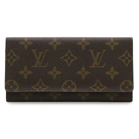 LOUIS VUITTON ルイ ヴィトン モノグラム ポルト 円 2つ折り長札入れ 二つ折り長財布 日本円札用 M61820 【中古】