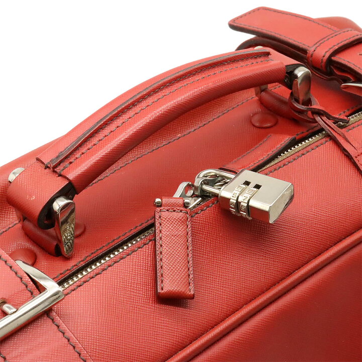 楽天市場】PRADA プラダ ソフトトランク トラベルバッグ 2WAY  
