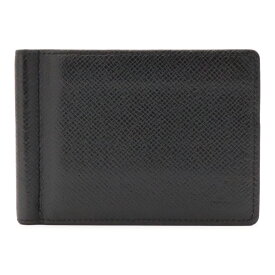 LOUIS VUITTON ルイ ヴィトン タイガ ポルトフォイユ パンス 2つ折財布 二つ折り札入れ マネークリップ式 ビルクリップ ノワール ブラック M62978 【中古】