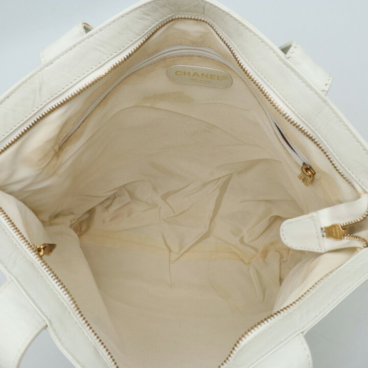 楽天市場】CHANEL シャネル ココマーク 型押し トートバッグ  