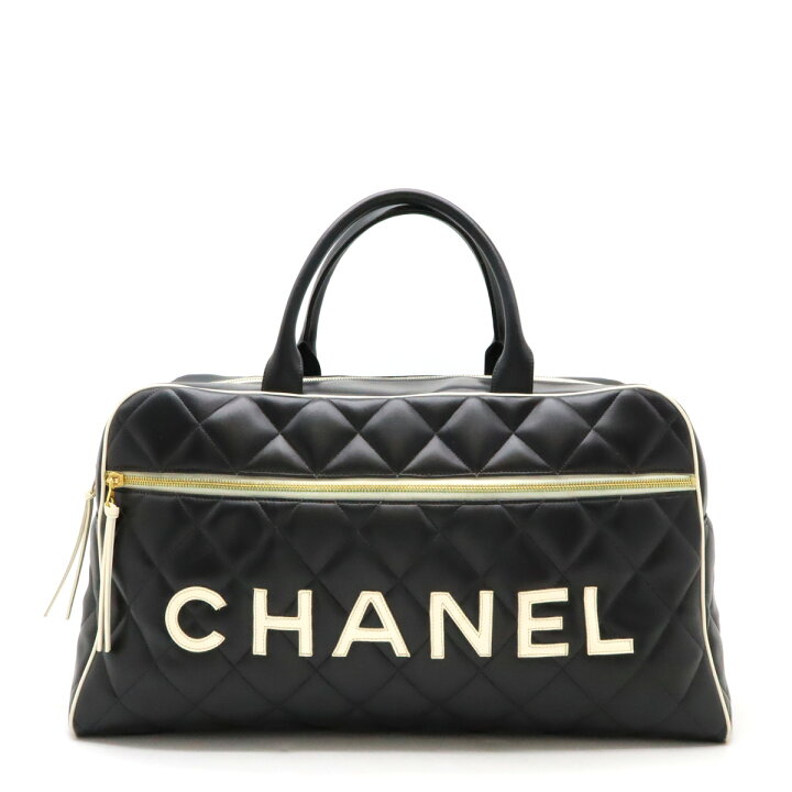 楽天市場】CHANEL シャネル マトラッセ ボーリングバッグ ボストン 