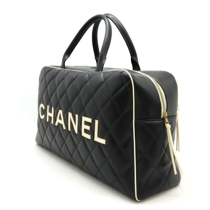 楽天市場】CHANEL シャネル マトラッセ ボーリングバッグ ボストン 