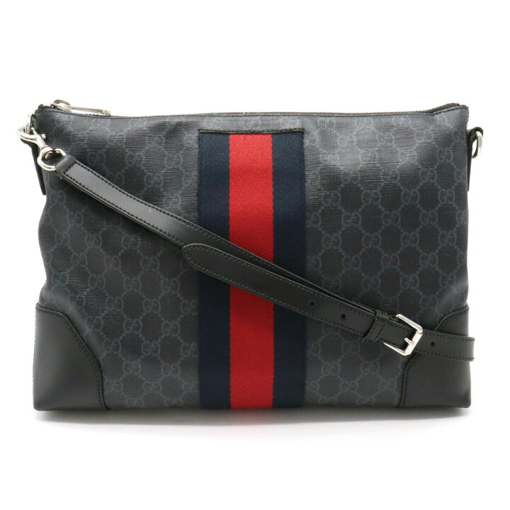 楽天市場】【バッグ】GUCCI グッチ GGスプリーム ウェブライン 