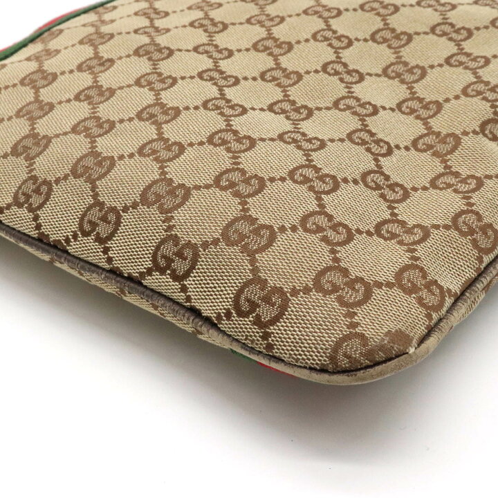 楽天市場】【バッグ】GUCCI グッチ GGキャンバス シェリーライン  