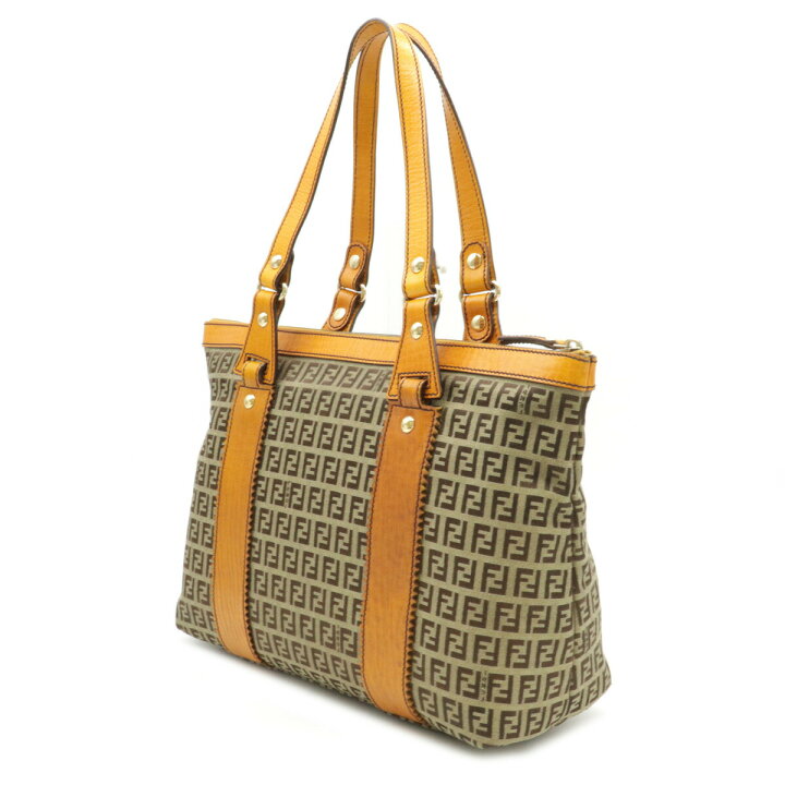 楽天市場】【バッグ】FENDI フェンディ ズッキーノ ズッカ柄 トート 