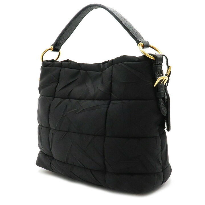 楽天市場】【バッグ】PRADA プラダ キルティング ハンドバッグ 