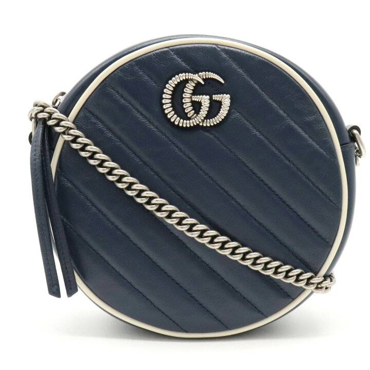 楽天市場】【バッグ】GUCCI グッチ GGマーモント ラウンド ミニ 