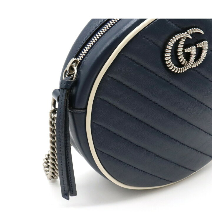楽天市場】【バッグ】GUCCI グッチ GGマーモント ラウンド ミニ  