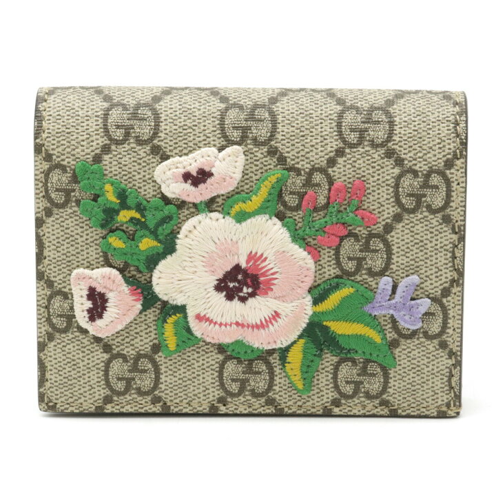 楽天市場】【財布】GUCCI グッチ GGスプリーム コンパクトウォレット 2  