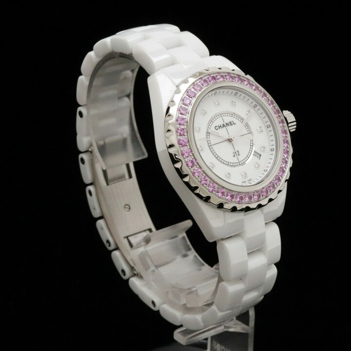楽天市場】【ウォッチ】【新品仕上げ済】CHANEL シャネル J12 ホワイト  
