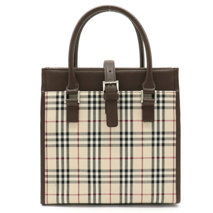 楽天市場】【バッグ】BURBERRY バーバリー ノバチェック チェック柄 