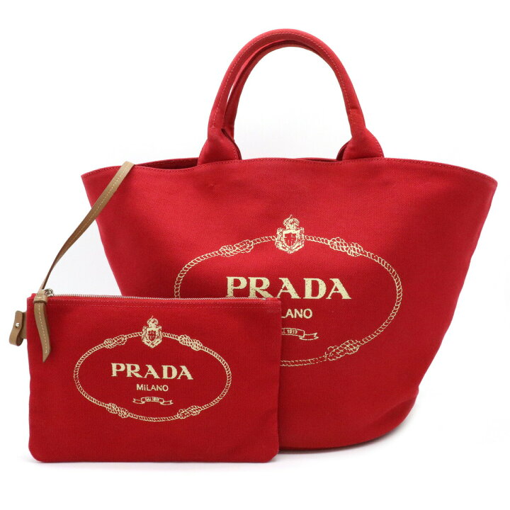 楽天市場】【バッグ】PRADA プラダ カナパ トートバッグ ハンドバッグ  