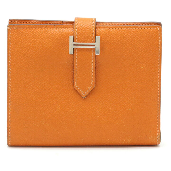 楽天市場】【財布】HERMES エルメス ベアンコンパクト 2つ折り財布 二 