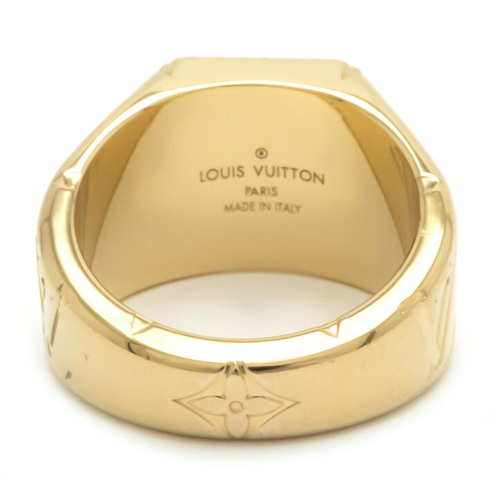 楽天市場】【ジュエリー】LOUIS VUITTON ルイ ヴィトン シグネット 