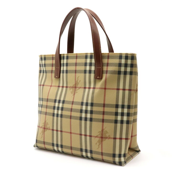 楽天市場】【バッグ】BURBERRY バーバリー ノバチェック トートバッグ 