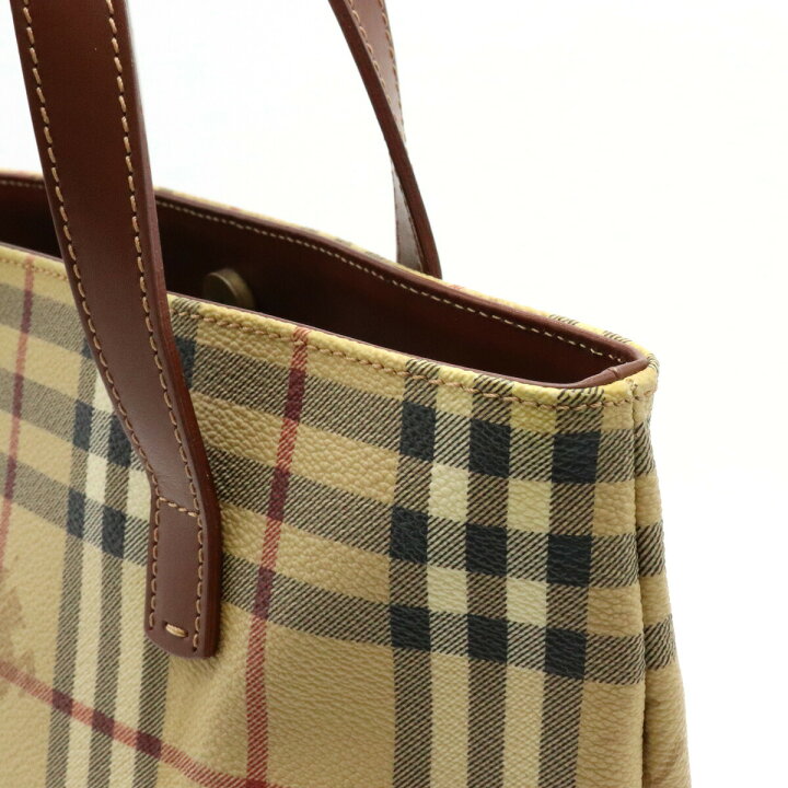 楽天市場】【バッグ】BURBERRY バーバリー ノバチェック トートバッグ 