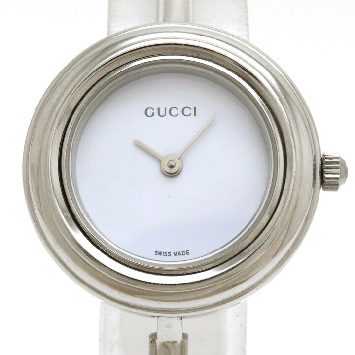 楽天市場】【ウォッチ】GUCCI グッチ チェンジベゼル ホワイト文字盤 
