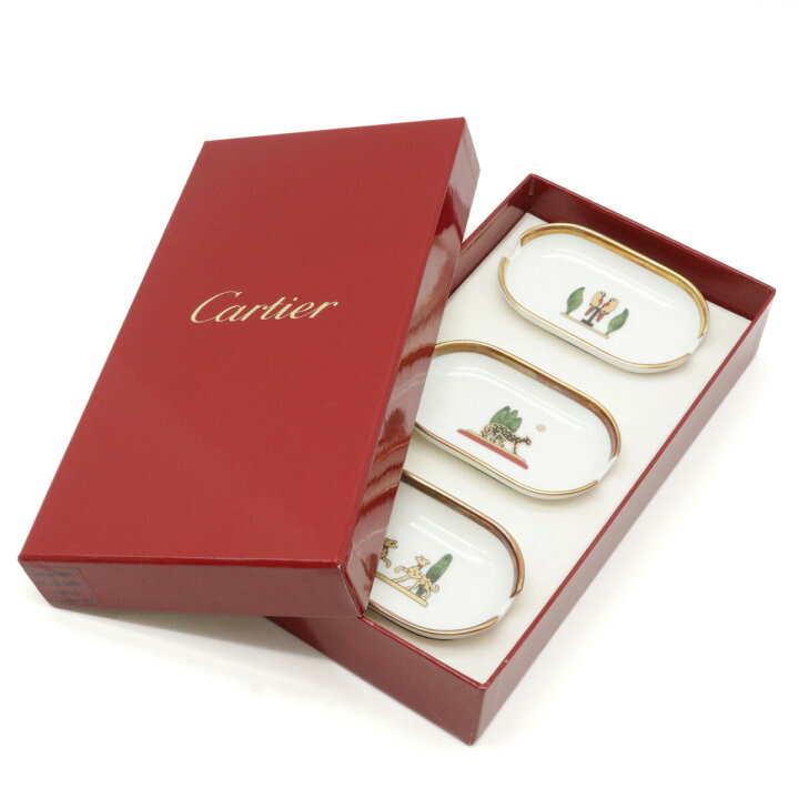 楽天市場】Cartier カルティエ アッシュトレイ 灰皿 陶器 動物 