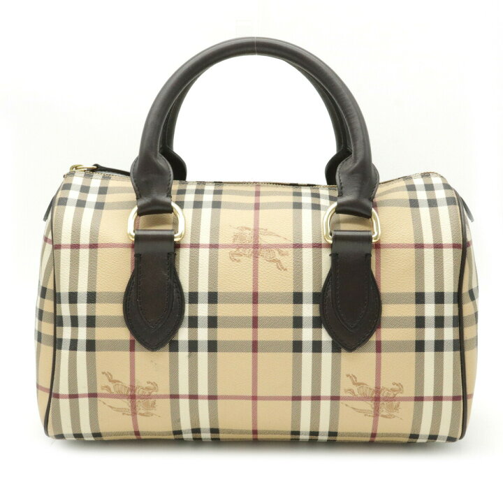 楽天市場】【バッグ】BURBERRY バーバリー ミニボストンバッグ 