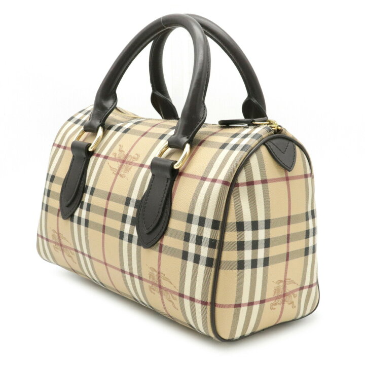 楽天市場】【バッグ】BURBERRY バーバリー ミニボストンバッグ  